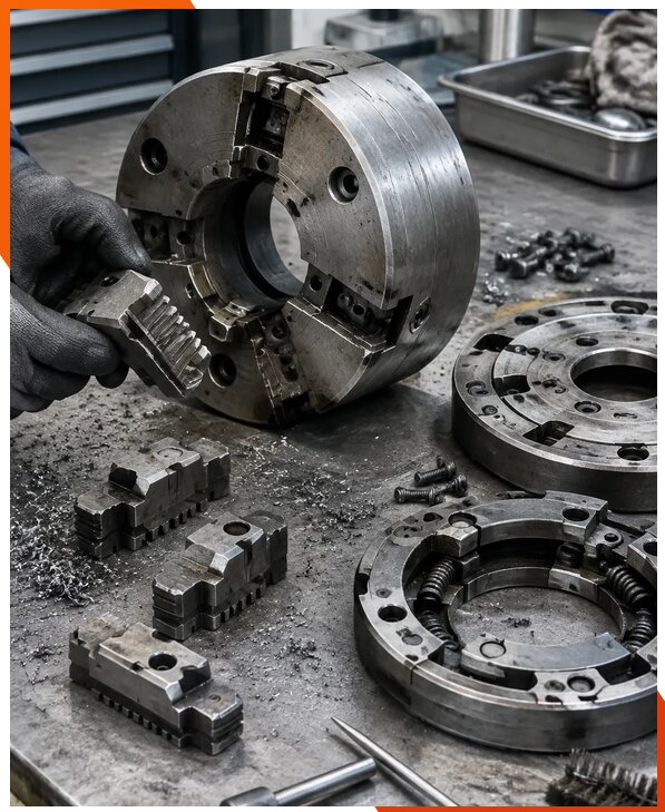 Ремонт станочных патронов с выездом в Ейске